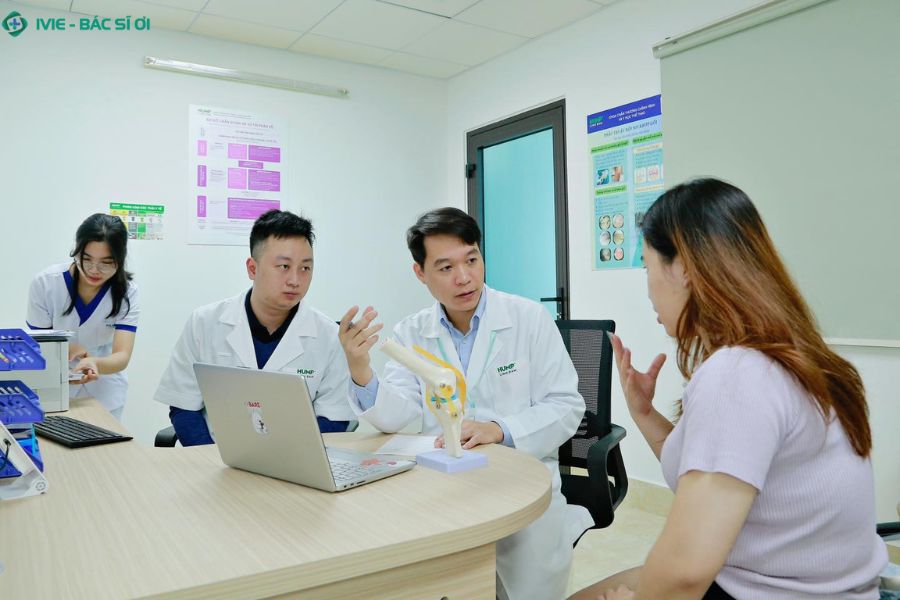 Khám chấn thương bong gân tại Bệnh viện đại học Y Dược Linh Đàm