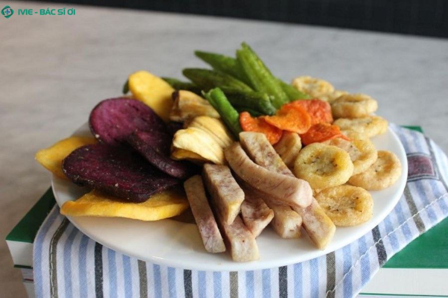Rối loạn tiêu hóa hạn chế ăn hoa quả sấy khô