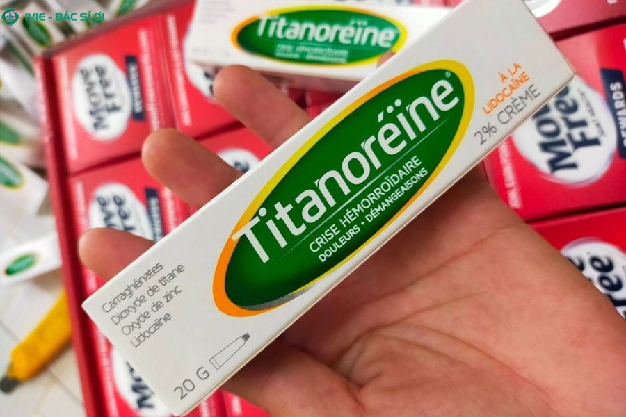 Thuốc bôi trĩ Titanoreine giảm đau rát 