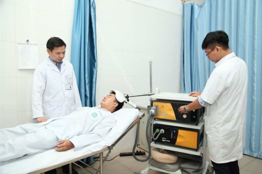 Khu vực tiếp đón khang trang và đồng bộ tại Viện Sức khỏe Tâm thần