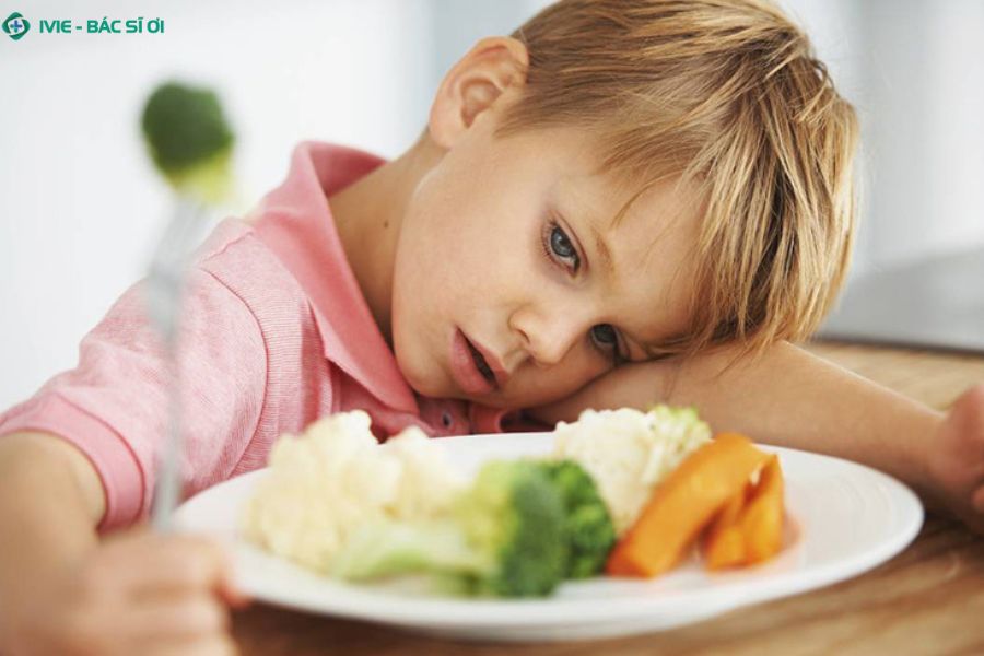 Dấu hiệu rối loạn tiêu hóa ở trẻ em