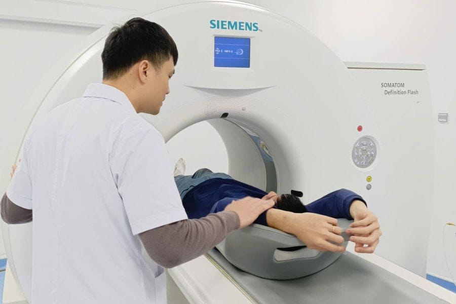 Bệnh viện 19-8 Bộ Công An, nơi vận hành hệ thống máy chụp MRI và CT-scanner hiện đại