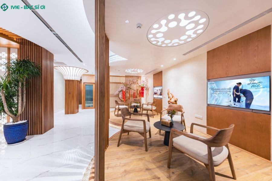 Một góc thư giãn dành cho khách hàng tại MSC Clinic