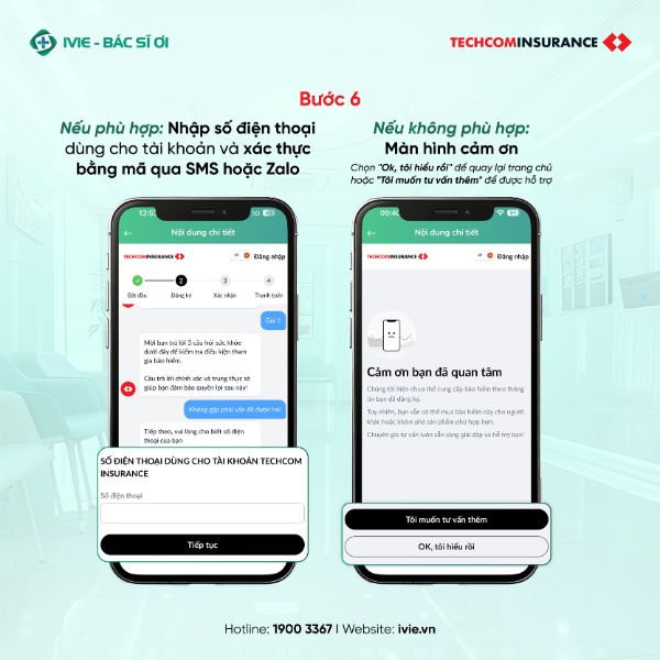 Bước 6: Xác nhận thông tin và điều khoản hợp đồng