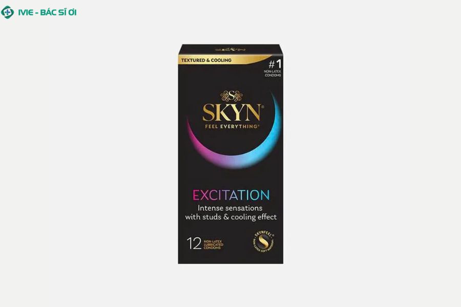 Bao cao su SKYN Excitation không latex tăng cảm giác