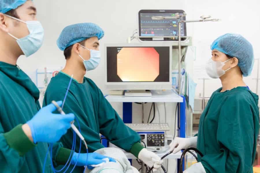 Công nghệ nội soi dải tần ánh sáng hẹp NBI không đau tại Bệnh viện Đa khoa Thu Cúc