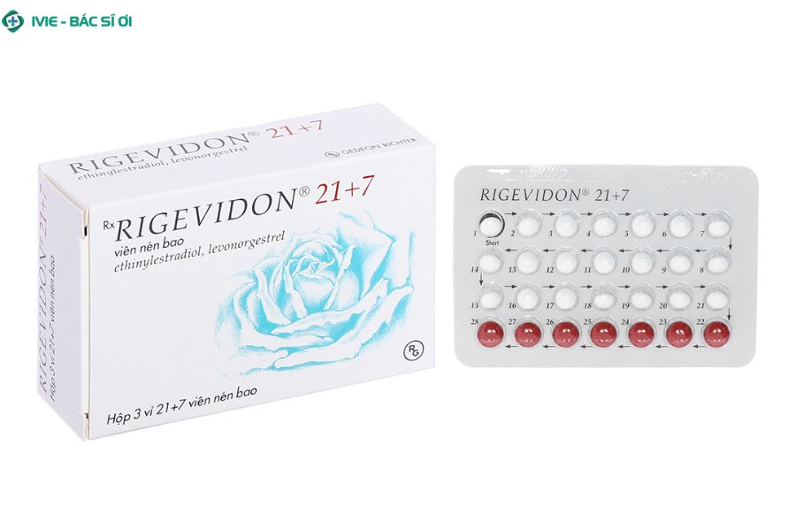 Rigevidon giúp điều hòa chu kỳ kinh nguyệt, giảm hiện tượng rong kinh và thiếu máu, ngừa thai hiệu quả