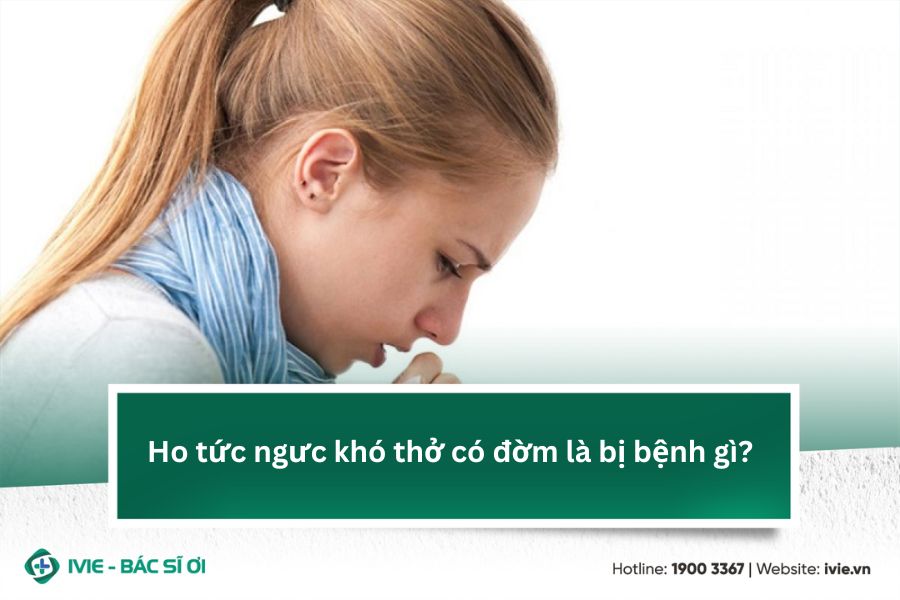 Ho tức ngưc khó thở có đờm là bị bệnh gì?