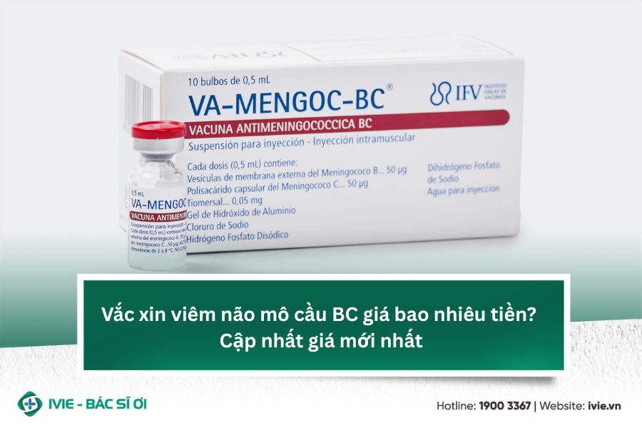 Vắc xin viêm não mô cầu BC giá bao nhiêu tiền? Cập nhất giá ...