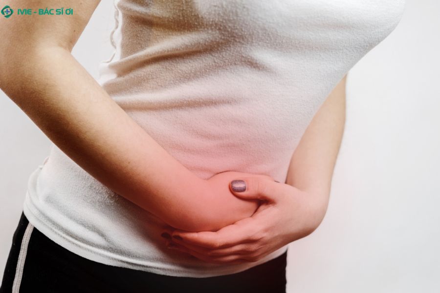 Vị trí đau bụng bên trái dưới rốn