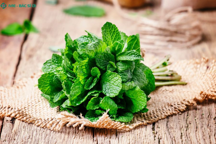 Cách dùng bạc hà và mật ong giúp giảm viêm họng cho trẻ bị viêm amidan