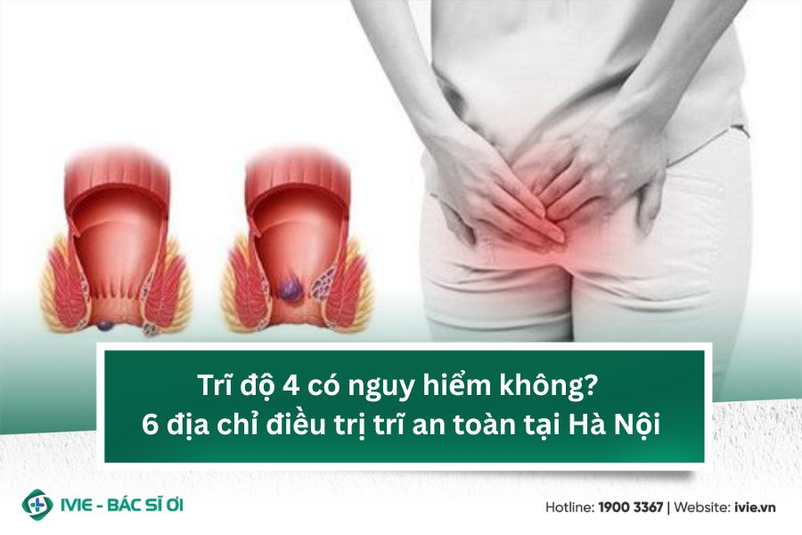 Trĩ độ 4 có nguy hiểm không? 6 địa chỉ điều trị trĩ an toàn ...