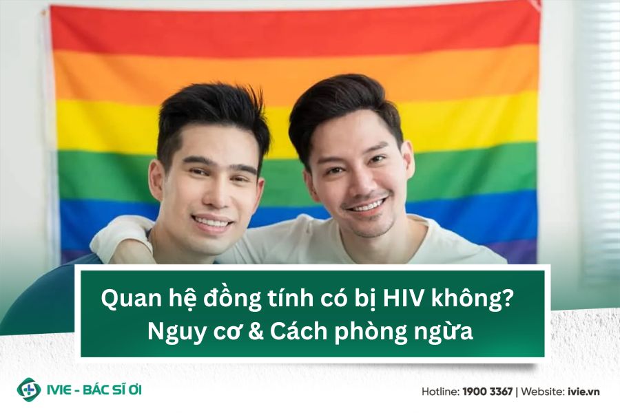 Quan hệ đồng tính có bị HIV không? Nguy cơ & Cách phòng ngừa