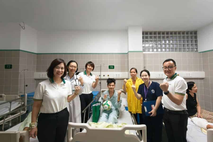 Hệ thống phòng bệnh nội trú khang trang, sạch sẽ tại một chuyên khoa của Bệnh viện Bạch Mai