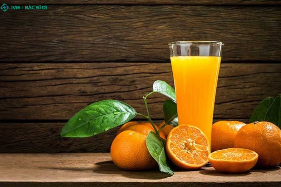 Lưu ý khi uống nước cam để tốt cho hệ tiêu hóa