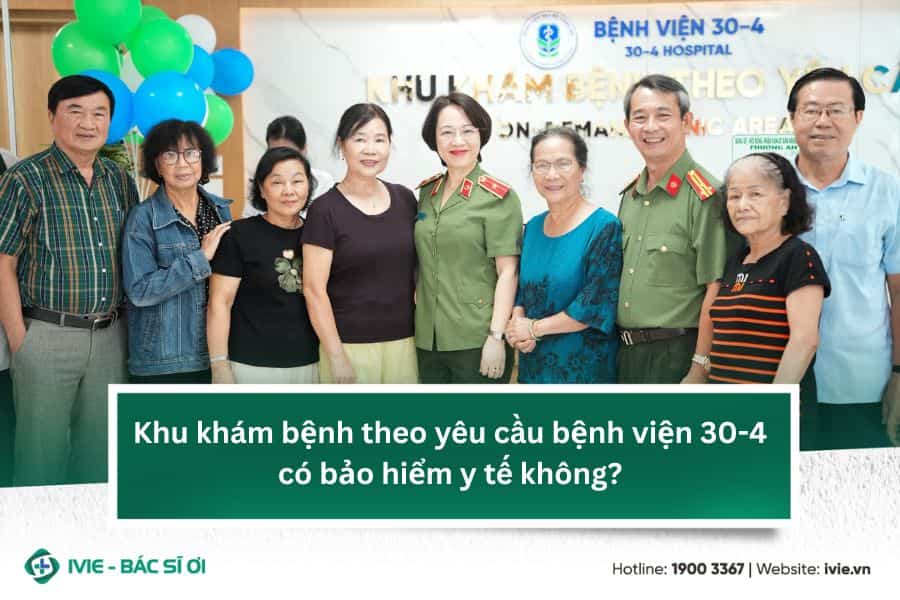Khu khám bệnh theo yêu cầu bệnh viện 30-4 có bảo hiểm y tế...