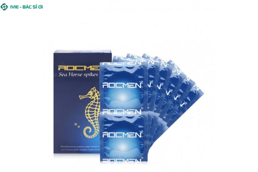 Bao cao su Rocmen cá ngựa xanh mát lạnh tăng cảm giác