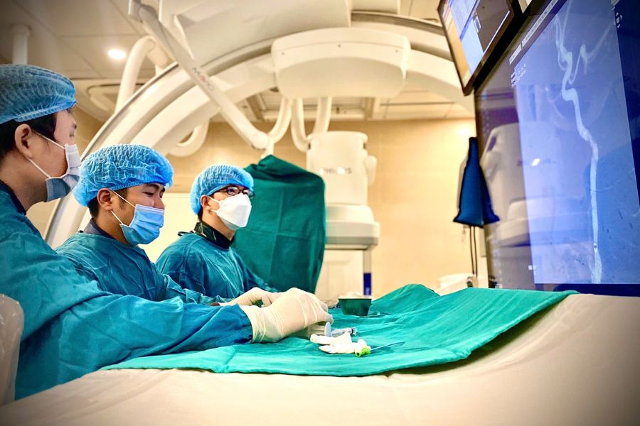 Hệ thống trang thiết bị chẩn đoán hình ảnh hiện đại được tích hợp ngay tại tòa nhà K1