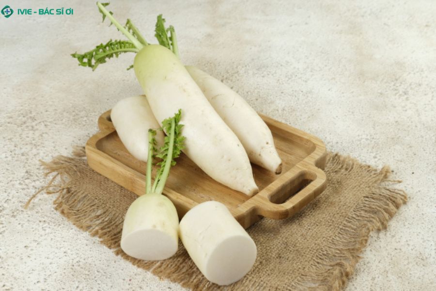 Củ cải trắng kết hợp gừng và mật ong mẹo trị ho có đờm hiệu quả