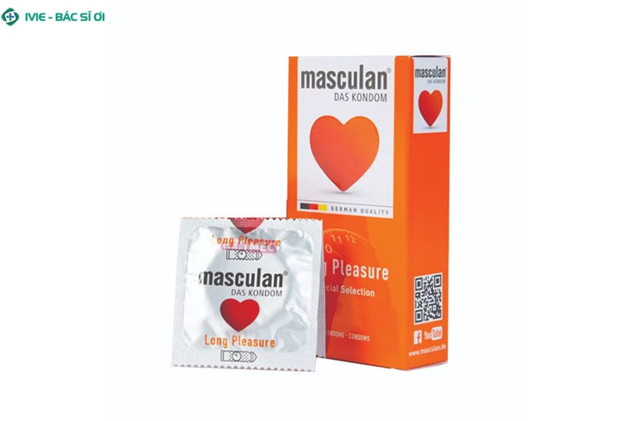 Bao cao su Masculan gân gai tăng cảm giác cho nữ