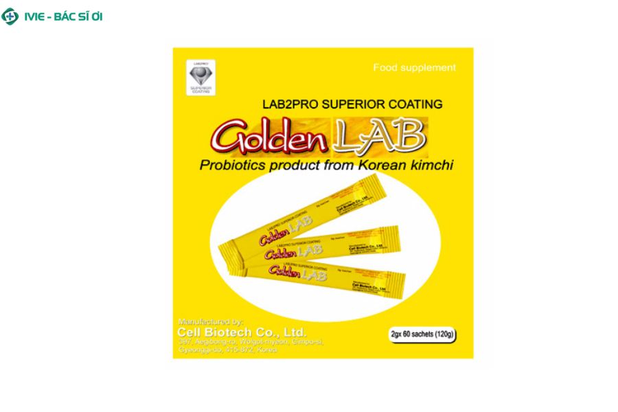 Men vi sinh Golden Lab Cell Biotech hỗ trợ tiêu hóa, cân bằng hệ vi sinh