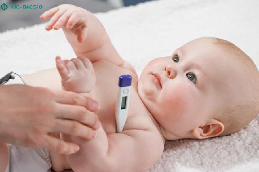 Ngưỡng sốt và cách đo nhiệt độ đúng ở trẻ 3 tháng tuổi