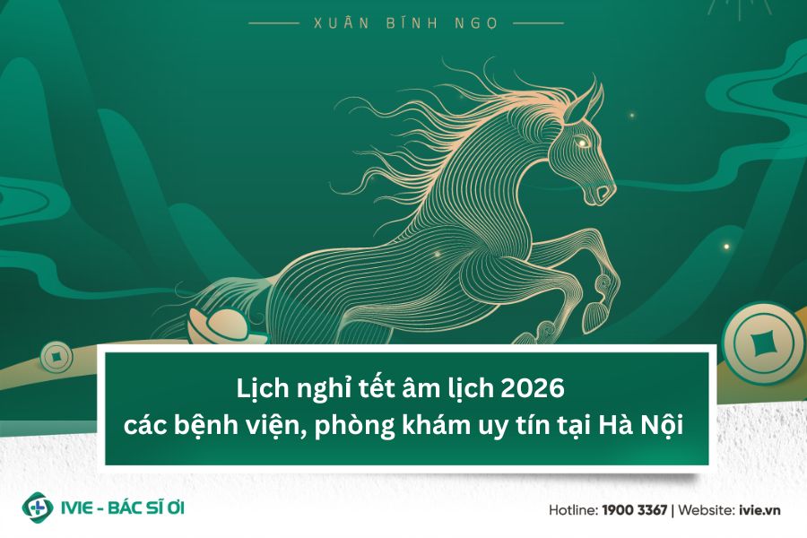 Lịch nghỉ tết âm lịch 2026 các bệnh viện, phòng khám uy tín ...