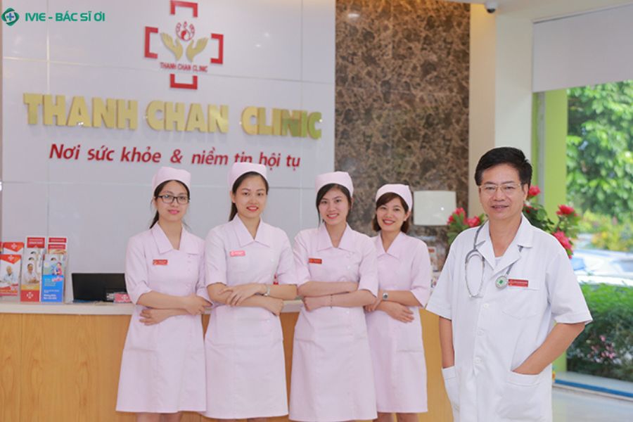 Phòng khám Thanh Chân hiện đại, rộng rãi phù hợp cho khám sức khỏe xin việc nhanh chóng