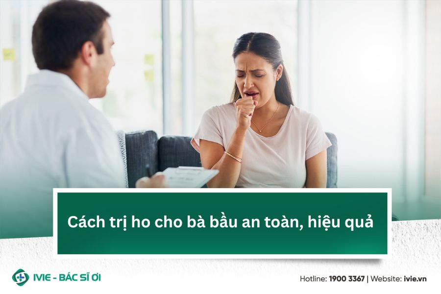 Cách trị ho cho bà bầu an toàn, hiệu quả
