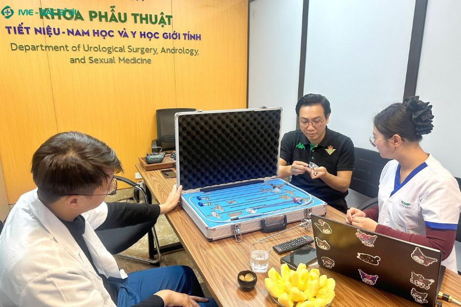 Quy trình khám nam khoa tại Bệnh viện Đại học Y Dược Linh Đàm