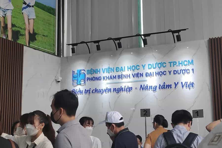 Khoa Cơ - Xương Khớp phòng khám Bệnh viện Đại học Y Dược 1 sở hữu không gian thăm khám khang trang, đáp ứng tiêu chuẩn y tế chất lượng cao