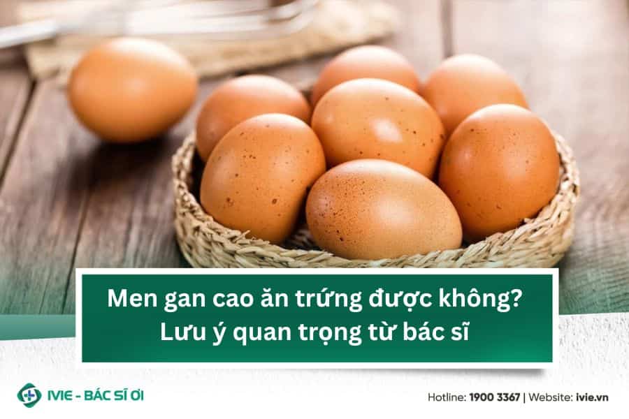 Men gan cao ăn trứng được không? Lưu ý quan trọng từ bác sĩ