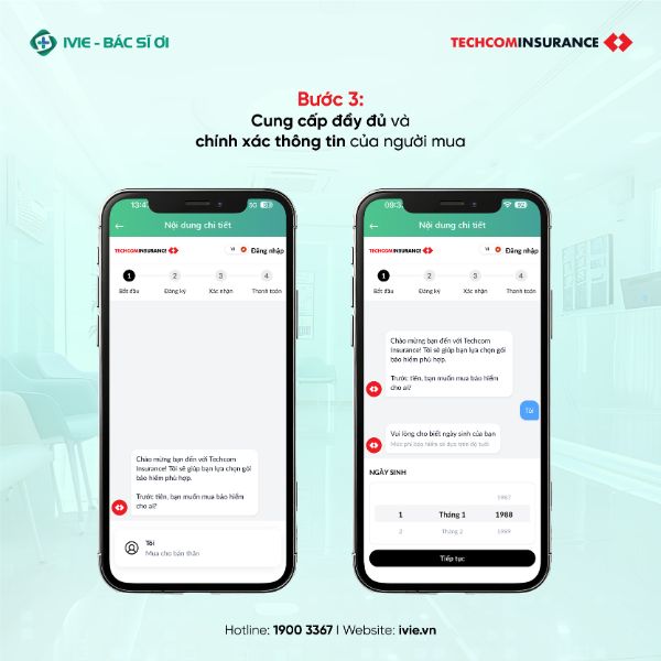 Bước 3: Lựa chọn gói Bảo hiểm Song An phù hợp