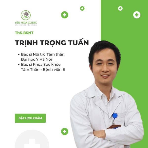 Bác sĩ Trịnh Trọng Tuấn Phòng khám chuyên khoa Yên Hòa
