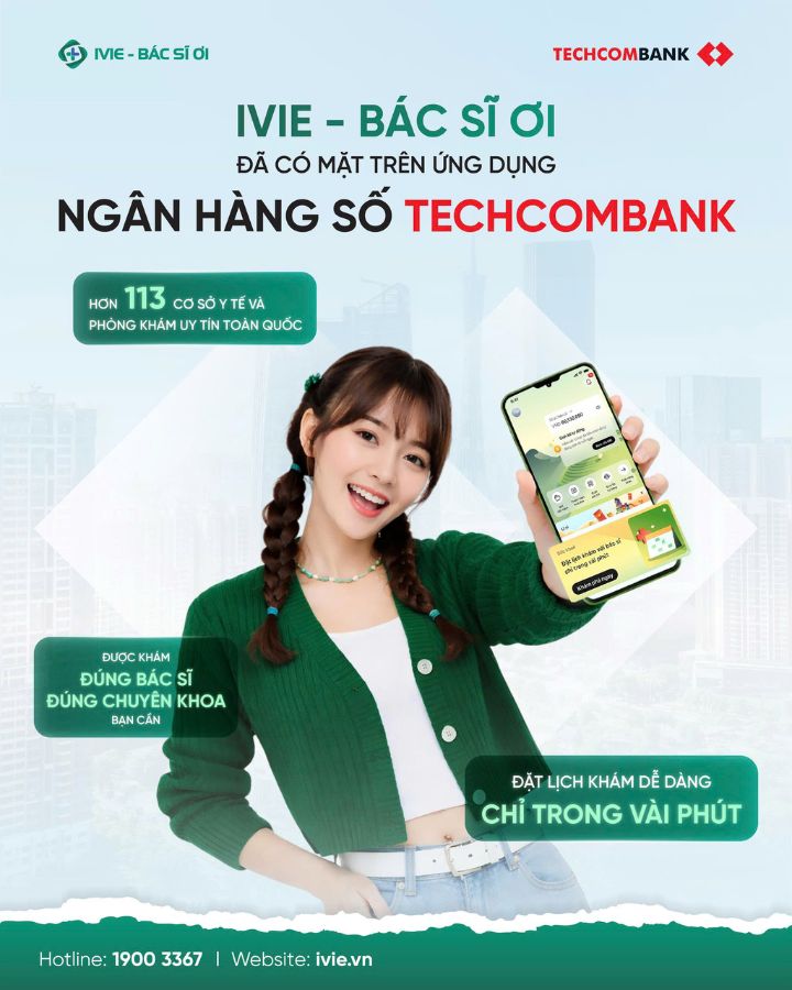 IVIE - Bác sĩ ơi đồng hành cùng Techcombank