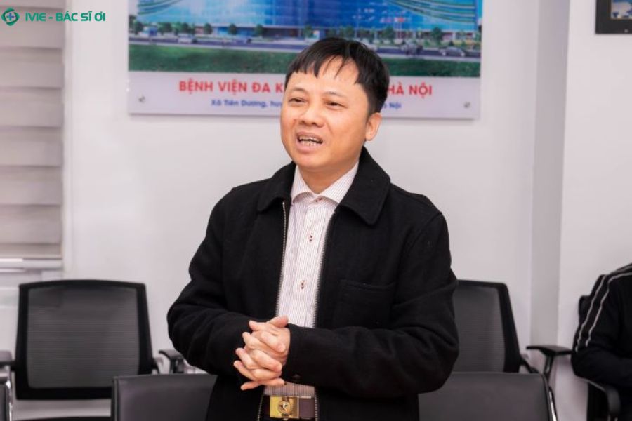 PGS.TS Nguyễn Thái Sơn giám đốc Hệ thống Xét nghiệm MEDLATEC, chuyên gia đầu ngành Vi sinh y học