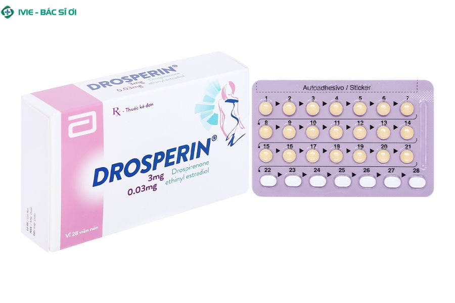 Hướng dẫn cách uống thuốc tránh thai Drosperin đúng chuẩn