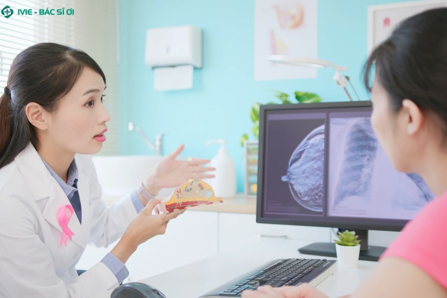 Dấu hiệu cảnh báo cần đi khám ngay khi có u vú lành tính