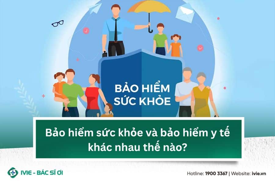 Bảo hiểm sức khỏe và bảo hiểm y tế khác nhau thế nào?