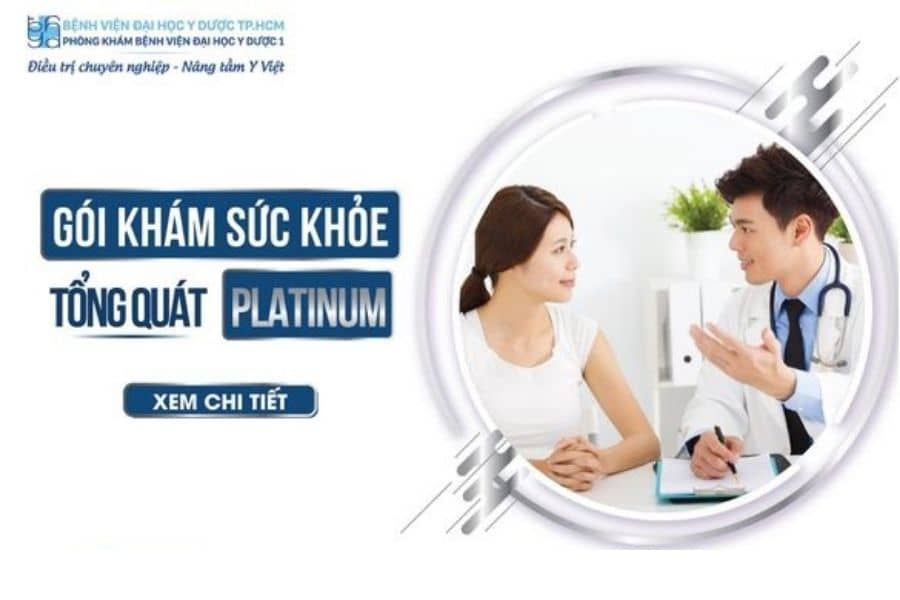 Bác sĩ chuyên khoa tư vấn chi tiết kết quả khi tham gia gói khám sức khỏe tổng quát Platinum tại Phòng khám Bệnh viện Đại học Y Dược 1