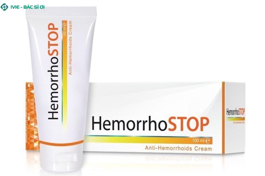 Thuốc bôi trĩ Hemorrhostop hỗ trợ giảm đau rát trĩ