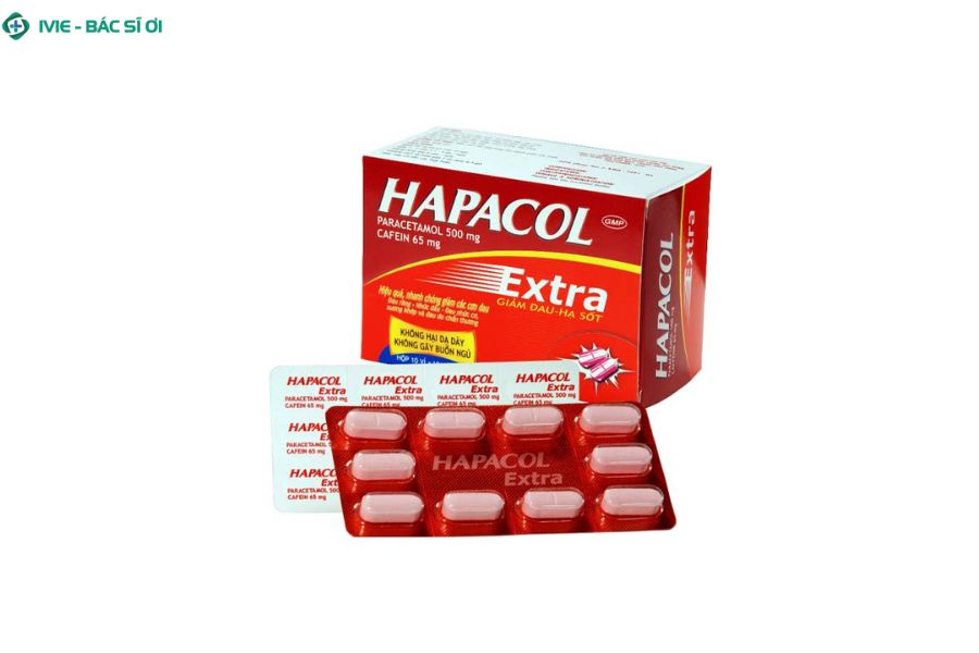 Thuốc giảm đau, hạ sốt chứa Paracetamol, Ibuprofen hoặc Aspirin giúp giảm sốt và đau nhức khi bị cảm lạnh