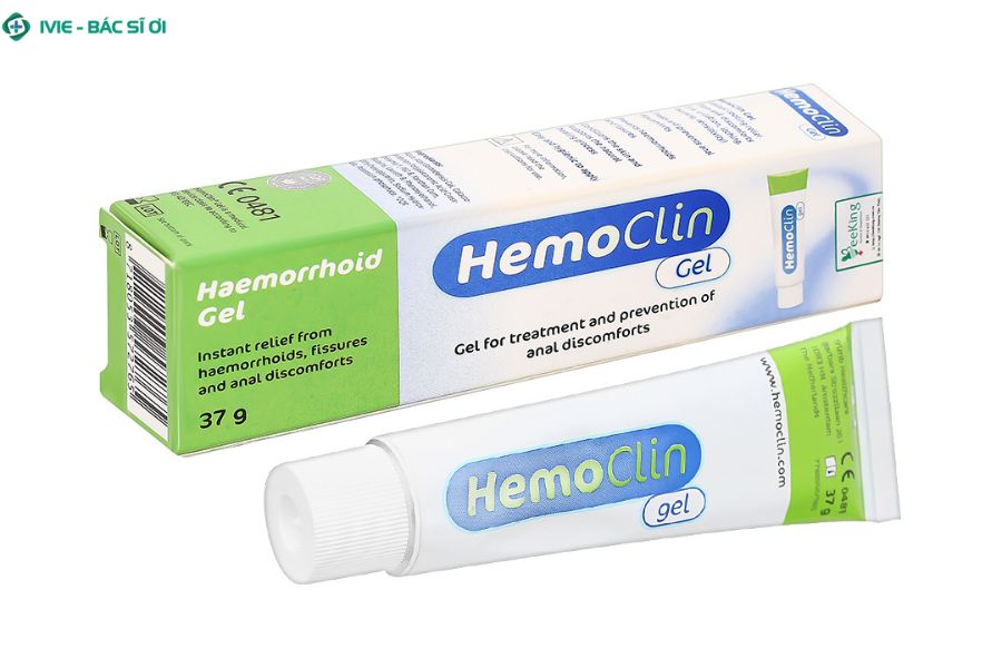 Thuốc bôi Hemoclin hỗ trợ giảm đau rát trĩ