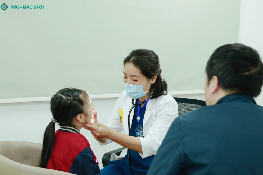 Quy trình khám Nhi tại bệnh viện Đại học y Dược Linh Đàm