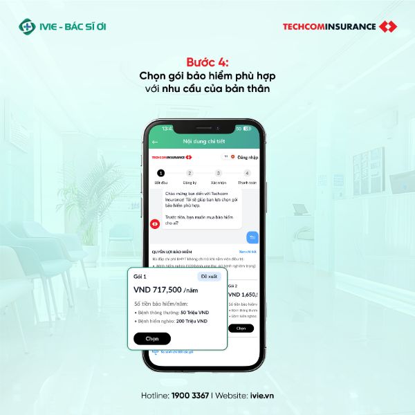 Bước 4: Trả lời 3 câu hỏi khai báo sức khỏe
