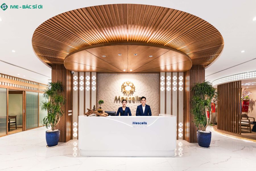 Khu vực tiếp đón tại Phòng khám Đa khoa MSC