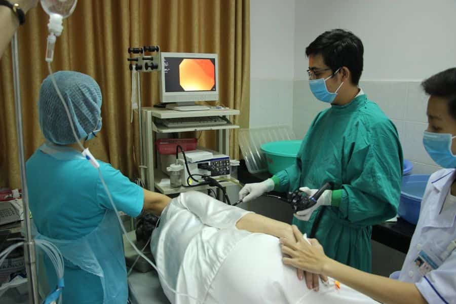 Hệ thống nội soi ống mềm hiện đại tại Bệnh viện Đa khoa Thành phố Cần Thơ giúp chẩn đoán chính xác các tổn thương dạ dày