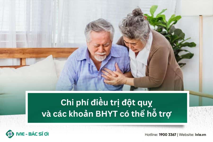 Chi phí điều trị đột quỵ và các khoản BHYT có thể hỗ trợ