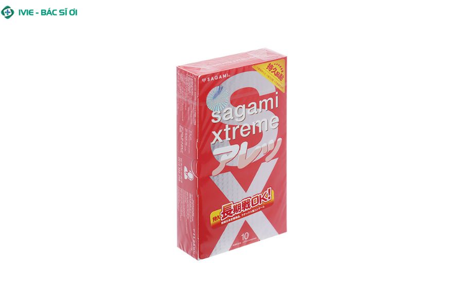 Bao cao su Sagami Xtreme Feel siêu mỏng tăng cảm giác
