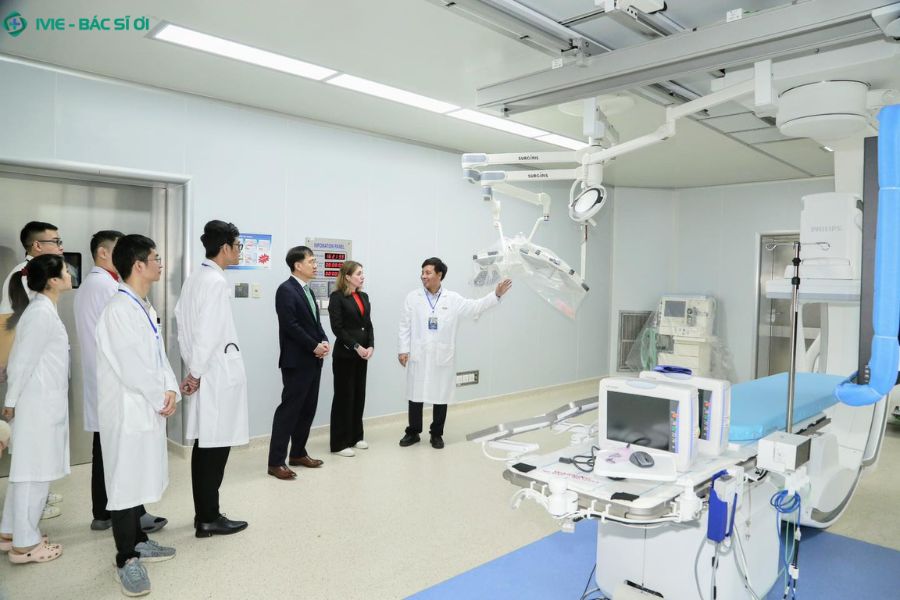 Hạ tầng hiện đại tại Bệnh viện Đại học Y Dược Linh Đàm